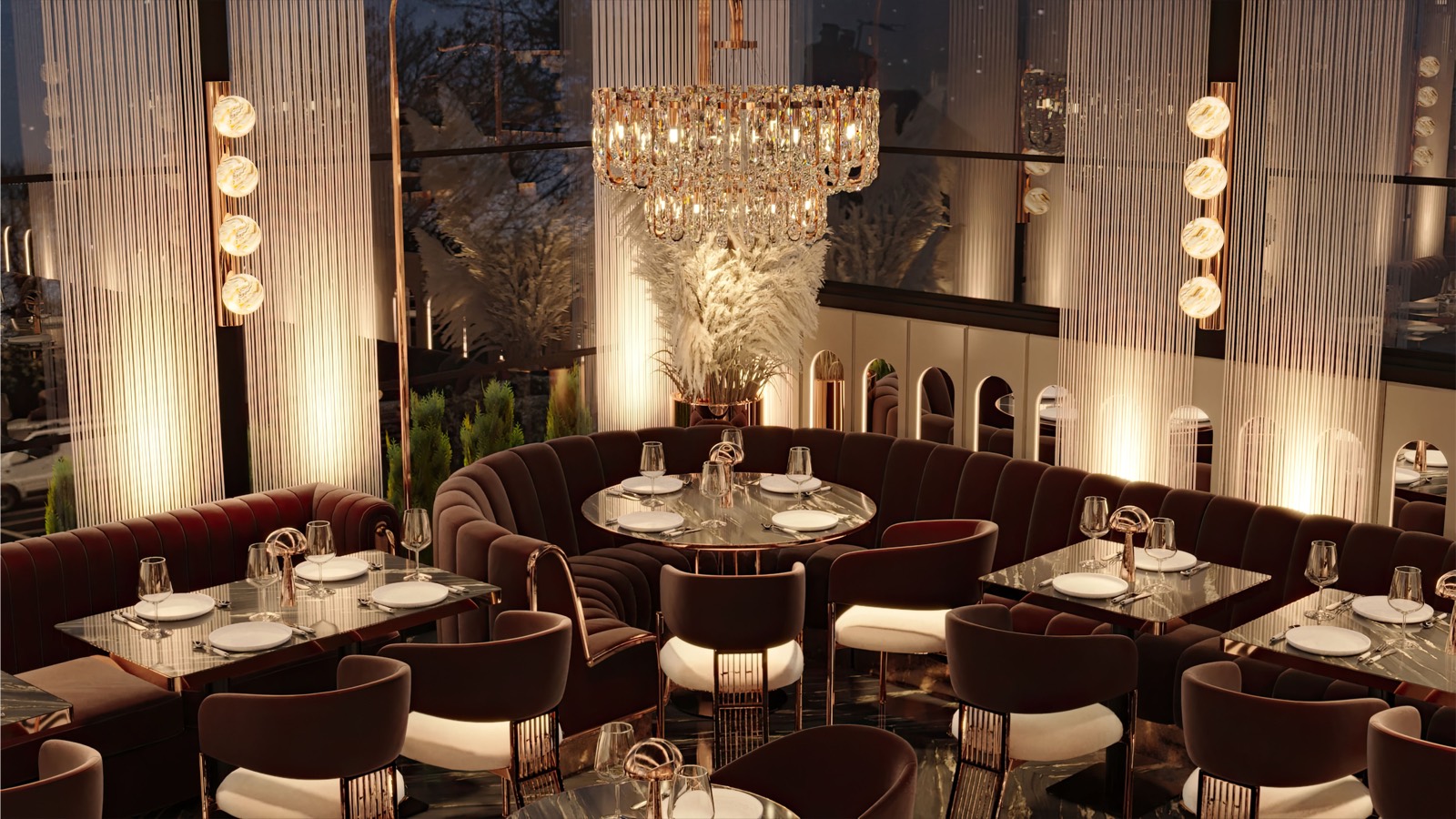 The round booth